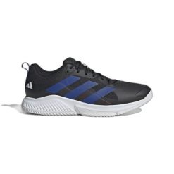 Buty halowe adidas Court Team 2.0. Czarne obuwie sportowe damskie Adidas, bez wzorów, bez zapięcia, trekkingowe. Za 338.15 zł.