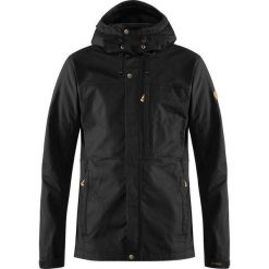 Kurtka softshell Fjallraven Kaipak Jacket. Czarne kurtki sportowe męskie Fjällräven, s, bez wzorów, z bawełny, bez kaptura, trekkingowe. Za 1,319.99 zł.