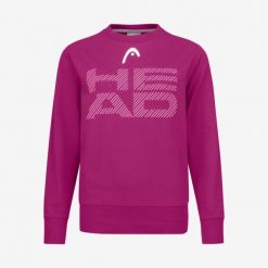 Bluza damska Rally Sweatshirt. Czerwone bluzy damskie Head, xs, bez wzorów, z bawełny, sportowe, bez ramiączek, bez kaptura. W wyprzedaży za 161.00 zł.