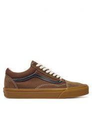 Vans Tenisówki Old Skool VN000Z90FST1 Brązowy. Brązowe trampki i tenisówki damskie Vans, bez wzorów, z materiału, bez zapięcia. Za 399.99 zł.