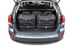 Torby Do Bagażnika Subaru Outback 2009-2014 5Szt Kjust. Czarne torby podróżne damskie KJUST, bez wzorów, z kauczuku. Za 1,542.00 zł.