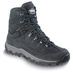 Buty trekkingowe zimowe męskie Meindl Ohio Winter Gore-Tex. Fioletowe trekkingi męskie MEINDL, na zimę, z gore-texu, bez zapięcia. W wyprzedaży za 822.85 zł.