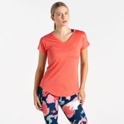 Damska koszulka Vigilant Lightweight Active. Białe koszulki sportowe damskie Dare 2B, bez wzorów, ze skóry, bez ramiączek, na fitness i siłownię. Za 59.99 zł.