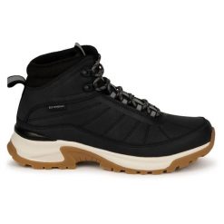 Dlx Layla - Kobiece buty Dlx w kolorze czarnym. Czarne obuwie trekkingowe damskie DLX, z materiału, bez zapięcia. Za 456.70 zł.