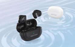Słuchawki bezprzewodowe TWS Vention NBLW0 Earbuds T12 (Białe). Białe słuchawki bezprzewodowe Vention. Za 44.44 zł.