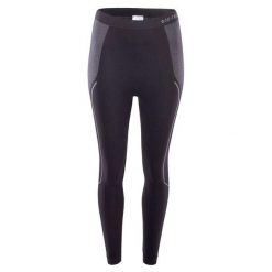 Legginsy Termoaktywne Damskie Logo Buraz. Czarne bielizna sportowa damska Hi-tec, l, bez wzorów. Za 107.99 zł.