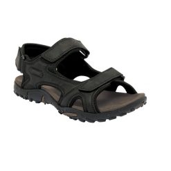 Męskie Sandały Na Rzepy Haris. Czarne buty zimowe męskie Regatta, bez wzorów, bez obcasa, bez zapięcia. Za 224.99 zł.
