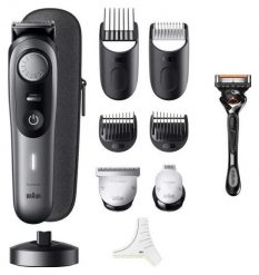 Męska Braun BT9420 czarno-srebrny. Golarki i trymery BRAUN. Za 479.00 zł.