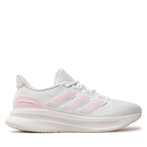 Buty do biegania adidas. Białe obuwie sportowe damskie Adidas, bez wzorów, bez zapięcia, do biegania. Za 239.99 zł.