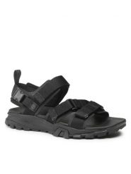 Timberland Sandały Garrison Trail Web Sandal TB0A2E4G0151 Czarny. Czarne sandały męskie Timberland, bez wzorów, z materiału, bez zapięcia. Za 279.99 zł.
