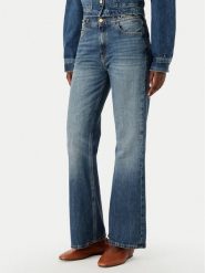 Tommy Hilfiger Jeansy WW0WW49963 Niebieski Flared Fit. Niebieskie jeansy damskie Tommy Hilfiger, bez wzorów, z jeansu. Za 649.99 zł.