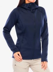 Bluza rozpinana damska Montane Fury Lite Hoodie. Niebieskie bluzy damskie Montane, l, bez wzorów, z materiału, sportowe, bez ramiączek, bez kaptura. Za 340.99 zł.