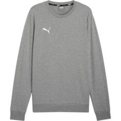 Bluza sportowa męska Puma B23617. Szare bluzy sportowe męskie Puma, m, bez wzorów, bez kaptura, do piłki nożnej. Za 164.00 zł.
