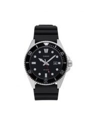 Casio Zegarek Duro Diver MDV-107-1A1VEF Czarny. Czarne, analogowe zegarki męskie Casio, bez wzorów, z syntetyku. Za 429.99 zł.