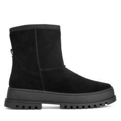 Śniegowce Lasocki. Czarne śniegowce damskie Lasocki, bez zapięcia. Za 259.99 zł.