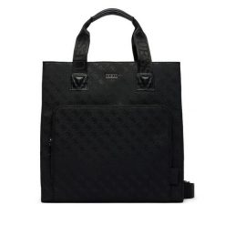 Torba Guess. Czarne torby na laptopa damskie Guess, z aplikacjami. Za 639.99 zł.