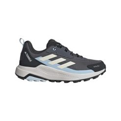 Damskie buty trekkingowe adidas Terrex Anylander. Niebieskie obuwie trekkingowe damskie Adidas, z materiału, bez zapięcia. Za 362.00 zł.