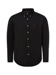 Tommy Hilfiger koszula casual Mężczyźni Regular Fit Bawełna czarny, XL. Czarne koszule męskie Tommy Hilfiger, m, bez wzorów, z bawełny, casualowe, bez kołnierzyka, bez ramiączek. Za 349.95 zł.