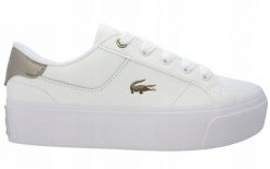 Lacoste Buty trampki damskie Lacoste ZIANE PLATFORM 126 1 CFA (751CFA0020.ALM) 40. Trampki i tenisówki damskie Lacoste, bez wzorów, bez zapięcia. Za 344.40 zł.
