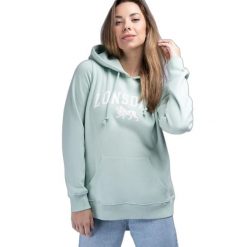 Bluza damska z kapturem Lonsdale Balnacoil. Białe bluzy damskie Lonsdale, xl, bez wzorów, z materiału, eleganckie, bez ramiączek, z kapturem. Za 297.00 zł.