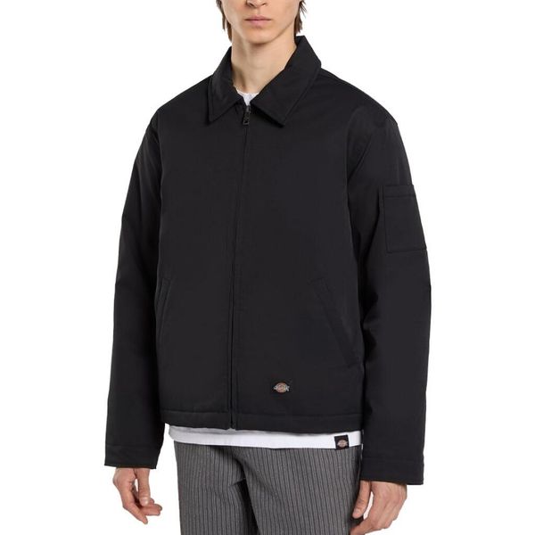 Kurtka DICKIES EISENHOWER Czarny. Czarne kurtki męskie Dickies, l, bez wzorów, z tkaniny, bez kaptura. Za 355.99 zł.