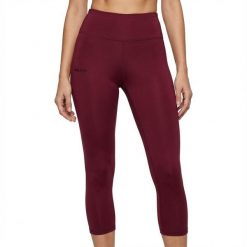 Damskie Legginsy Biegowe Stretch Kluczowe Cechy Model. Fioletowe legginsy damskie ELPLAYER, bez wzorów, z elastanu. Za 64.00 zł.