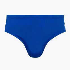 Slipy kąpielowe męskie Nike Hydrastrong Solid Brief. Niebieskie kąpielówki męskie Nike, m, bez wzorów. Za 89.99 zł.