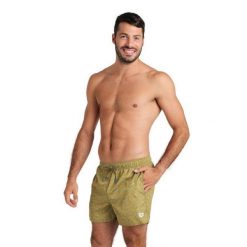 Spodenki kąpielowe męskie szorty kąpielówki na basen Arena Printed. Zielone kąpielówki męskie ARENA, m, bez wzorów. Za 121.98 zł.