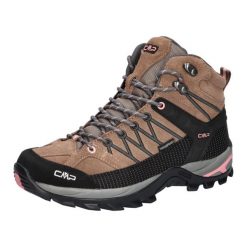 Damskie buty trekkingowe CMP Rigel Waterproof. Czarne obuwie trekkingowe damskie CMP, z materiału, bez zapięcia. Za 399.00 zł.