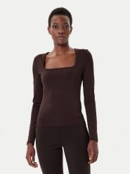 Vero Moda Bluzka Million 10334613 Brązowy Regular Fit. Brązowe bluzki damskie Vero Moda, xs, bez wzorów, z syntetyku, bez kołnierzyka, bez ramiączek. Za 109.99 zł.