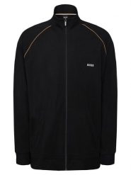 BOSS Bluza Mix&Match 50515307 Czarny Regular Fit. Czarne bluzy męskie Boss, m, bez wzorów, z bawełny, bez ramiączek, bez kaptura. Za 279.99 zł.