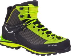 Buty trekkingowe męskie Salewa Crow GTX czarno-zielone r. 46. Czarne trekkingi męskie Salewa, bez zapięcia. Za 1,260.82 zł.