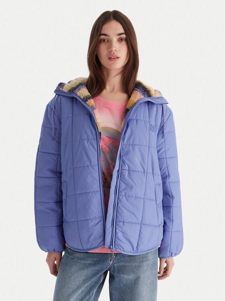 Billabong Kurtka przejściowa Happy Camper EBJJK00165 Niebieski Regular Fit. Niebieskie kurtki damskie Billabong, m, bez wzorów, z syntetyku, bez kaptura. Za 759.99 zł.