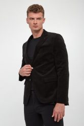 Marynarka męska welurowa KARL LAGERFELD. Marynarki męskie KARL LAGERFELD, m, bez wzorów, z weluru, bez kołnierzyka, bez ramiączek. Za 1,739.00 zł.