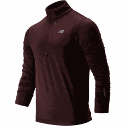New Balance MT93220HHH. Brązowe bluzy sportowe męskie New Balance, m, bez wzorów, z materiału, bez kaptura, na fitness i siłownię. Za 419.99 zł.