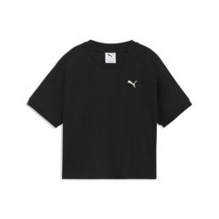 Damska koszulka o luźnym kroju PUMA Class Pinnacle PUMA. Czarne bluzki damskie Puma, bez wzorów, casualowe, bez kołnierzyka, bez ramiączek. Za 129.00 zł.