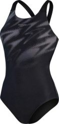 Speedo Damski strój kąpielowy Speedo Hyperboom Plmt Msbk Af black / dove grey rozmiar 28. Czarne stroje kąpielowe damskie Speedo, bez wzorów. Za 176.82 zł.