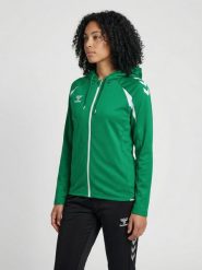 Damska bluza dresowa z kapturem Hummel Core 2.0. Białe bluzy damskie Hummel, xs, bez wzorów, z dresówki, klasyczne, bez ramiączek, z kapturem. Za 302.50 zł.