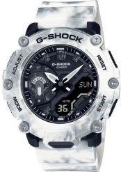 Zegarek Casio Casio G-Shock GA-2200GC-7A Zegarek męski analogowo-cyfrowy 51 mm. Analogowe zegarki męskie Casio, bez wzorów. Za 675.99 zł.
