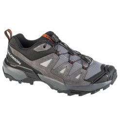 Buty trekkingowe męskie Salomon X Ultra 360 Ltr. Szare buty zimowe męskie Salomon, bez wzorów, z gore-texu, bez obcasa, bez zapięcia. Za 525.00 zł.