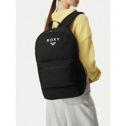 Plecak Roxy. Czarne plecaki męskie Roxy, bez wzorów, sportowe. Za 59.99 zł.