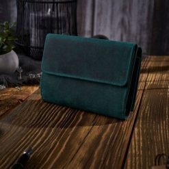 Zestaw prezentowy ZUP-57-GR saszetka nerka damska T-36-GR portfel damski skórzany T-33-GR. Portfele damskie Paolo Peruzzi. Za 308.71 zł.