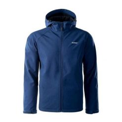 Męska Kurtka Neti II. Niebieskie kurtki męskie Hi-tec, m, bez wzorów, z elastanu, z kapturem. Za 250.99 zł.