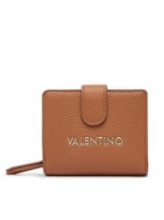 Valentino Portfel Brixton VPS7LX215 Brązowy. Brązowe portfele damskie Valentino, ze skóry. Za 229.99 zł.