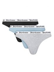 Juicy Couture Komplet stringów JCLTH224571 Kolorowy. Majtki damskie Juicy Couture, z bawełny. Za 89.99 zł.