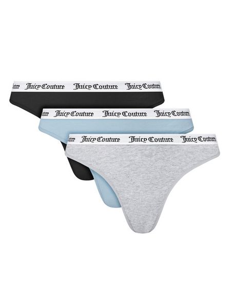 Juicy Couture Komplet stringów JCLTH224571 Kolorowy. Majtki damskie Juicy Couture, z bawełny. Za 89.99 zł.