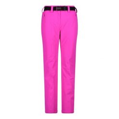 Spodnie damskie CMP. Czerwone spodnie materiałowe damskie CMP, na zimę, bez wzorów, sportowe. W wyprzedaży za 681.30 zł.