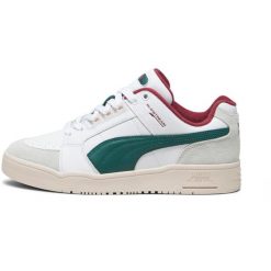 Buty sportowe Puma Slipstream. Białe obuwie sportowe damskie Puma, bez wzorów, ze skóry ekologicznej, bez zapięcia. Za 390.00 zł.