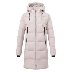 Damski płaszcz jeździecki Euro-Star Carry. Białe płaszcze damskie EURO-STAR, na zimę, l, bez wzorów, eleganckie, bez kołnierzyka, bez kaptura. Za 583.00 zł.