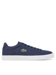 Lacoste Tenisówki La Piquee 2.0 7-49CMA0005 Granatowy. Niebieskie trampki męskie Lacoste, bez wzorów, z materiału, bez zapięcia. Za 299.99 zł.